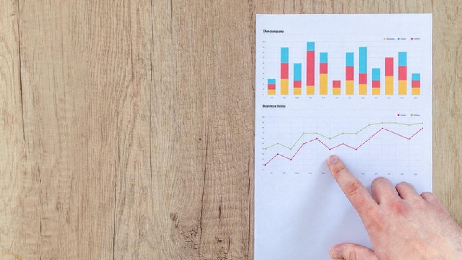 an image of a financial data graph