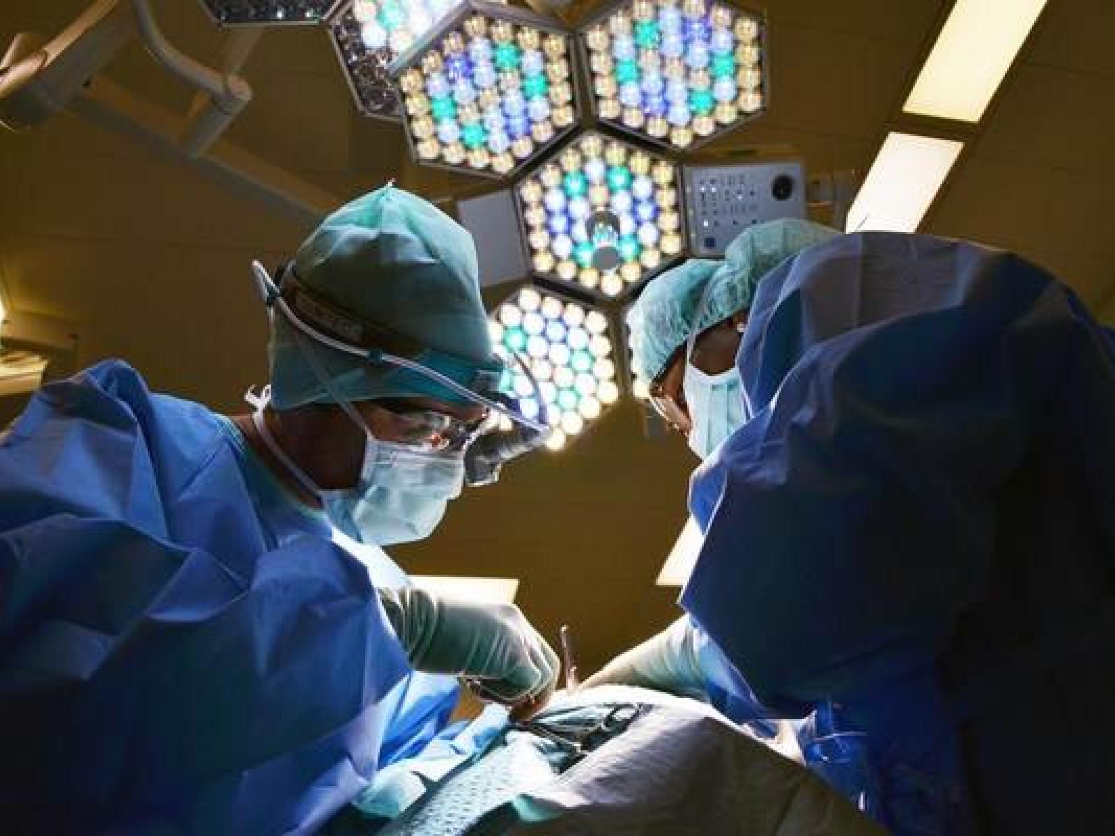 An operating theatre