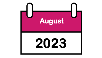 August Newsletter